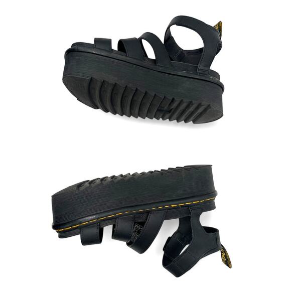 Dr. Martens Black Platform Sandals 7 - Picture 5 of 6